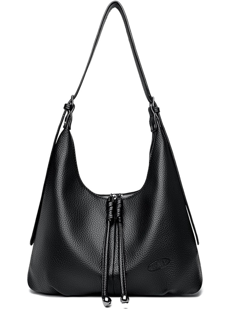 Hobo Bags For Women Soft Vegan Leather Slouchy Shoulder Purse Stylish Tote Cross